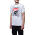 T-shirt bianca con bandiera a scacchi Ducati Corse Athos, Abbigliamento Sport, SKU a722000137, Immagine 0